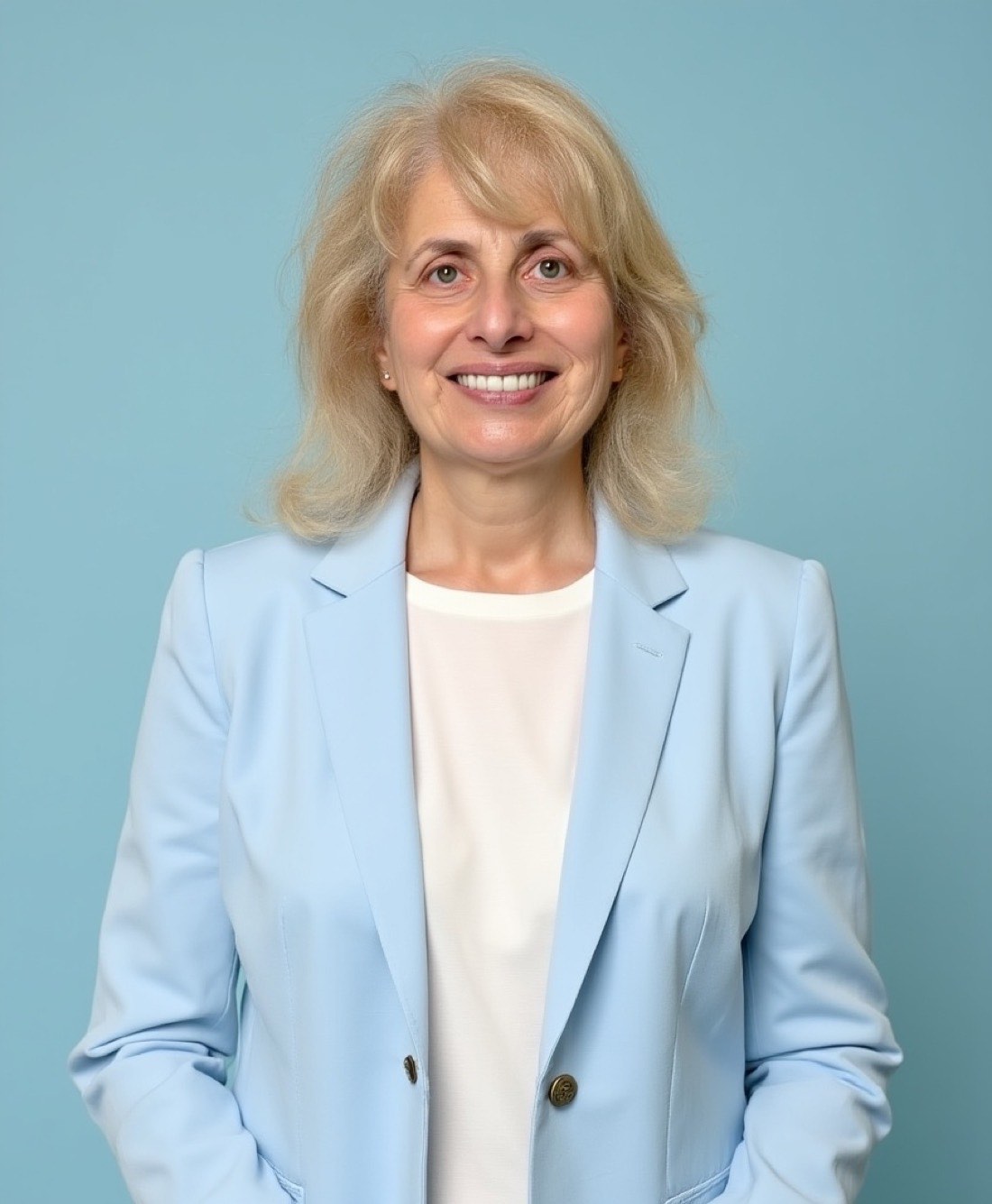 Portrait of Dr Nadia Volf, MD, PhD