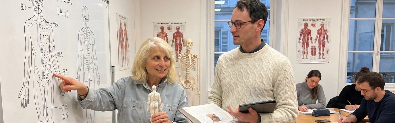 Enseignement avancé en salle de formation AcuSeminars
